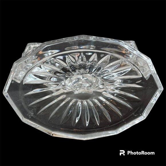 Vintage Lead Crystal Candelabras Set of 2 Taper Candleholders West Germany - Picture 5 of 5